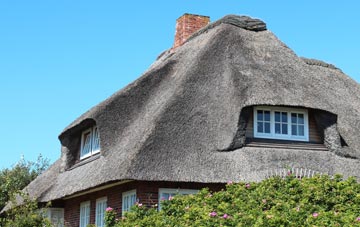 thatch roofing Hopton Castle, Shropshire